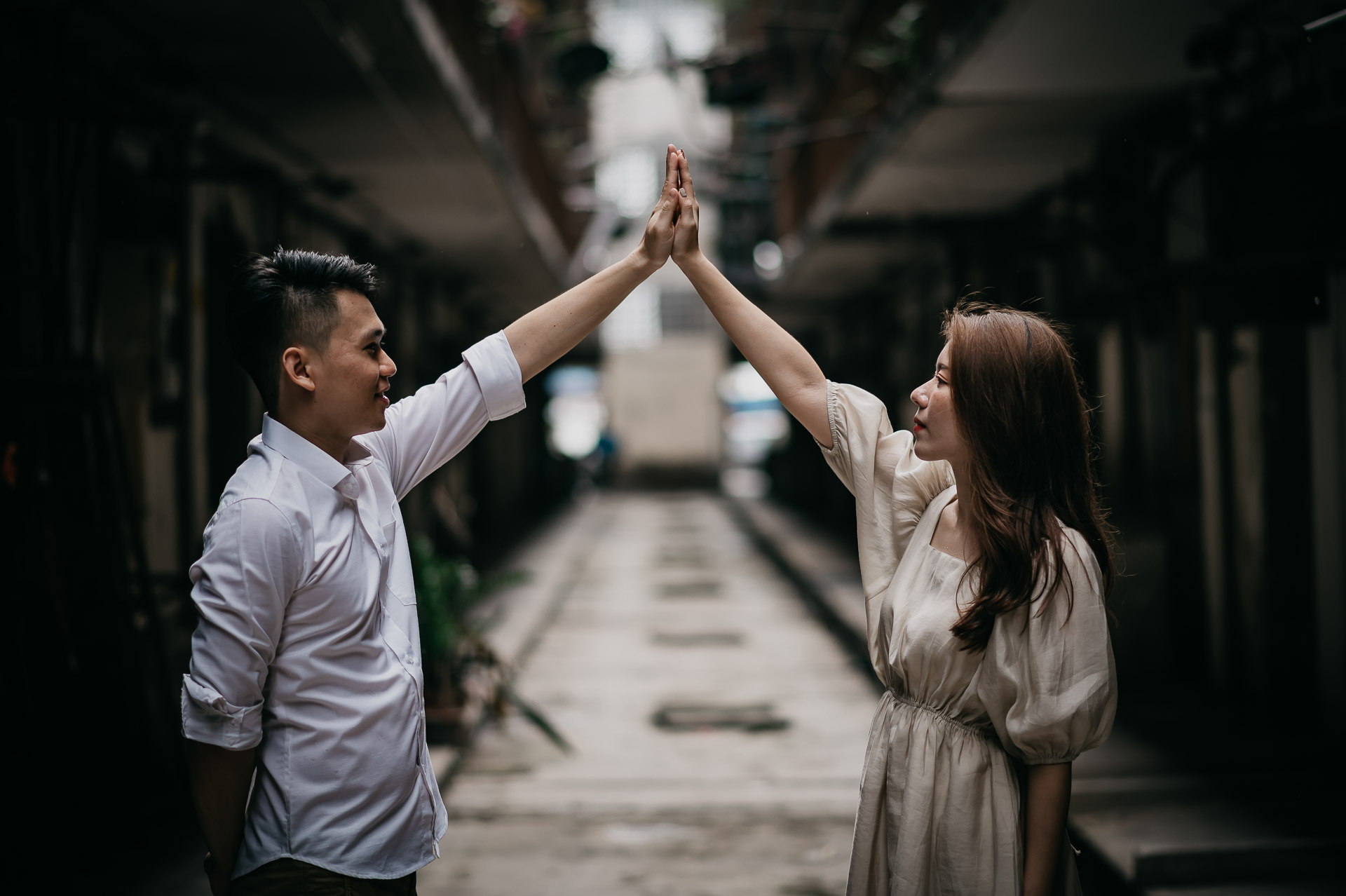 couple shoot by 2 of us weddings