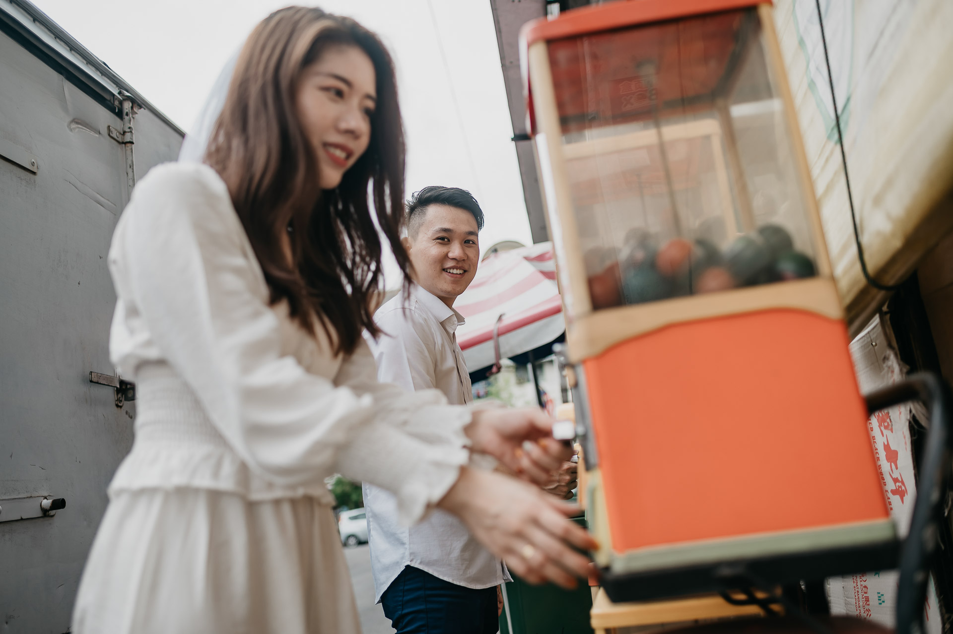 couple shoot by 2 of us weddings